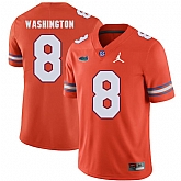 Florida Gators 8 Nick Washington Orange College Football Jersey Dzhi,baseball caps,new era cap wholesale,wholesale hats